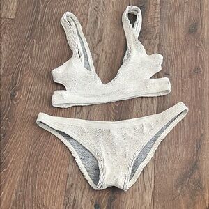 Bond-Eye new never worn bikini set ivory color.